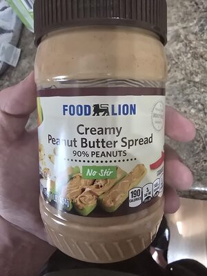 Natural Creamy Spread, Peanut Butter