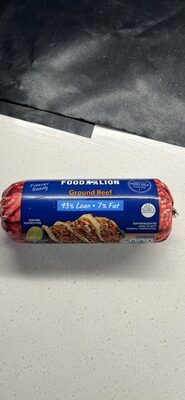 Food Lion, Ground Beef