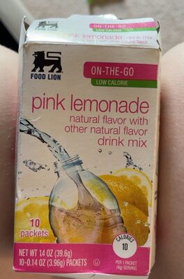 Food Lion, Drink Mix, Pink Lemonade