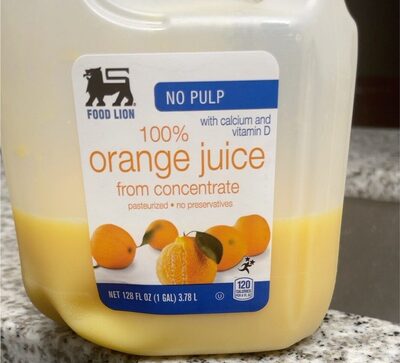 100% Juice, Orange