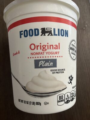Plain Nonfat Yogurt, Plain
