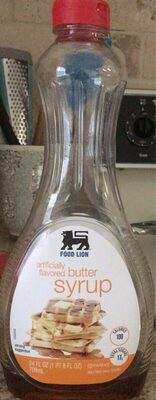 Food Lion, Syrup, Butter, Butter