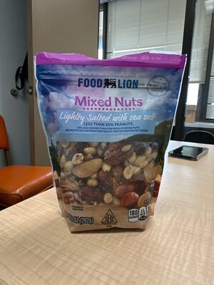 Food Lion, Lightly Slated Mixed Nuts