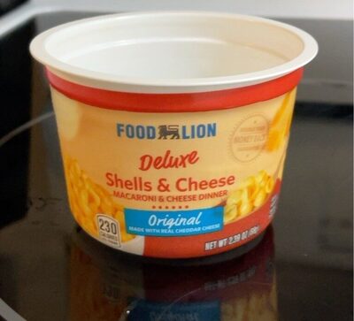Deluxe Shells & Cheese Macaroni & Cheese Dinner, Original