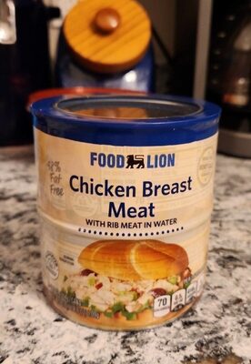 Chicken Breast Meat With Rib Meat In Water