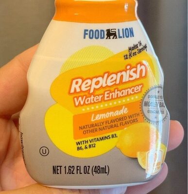 Replenish Lemonade Water Enhancer, Lemonade