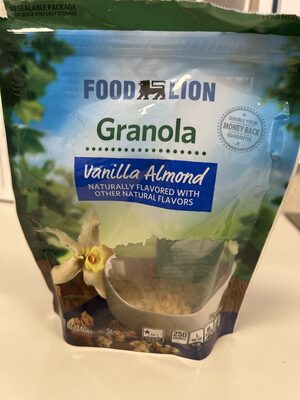 Granola Cereal Old-Fashioned Rolled Oats, Vanilla Almond