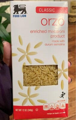 Classic Orzo Enriched Macaroni Product, Classic