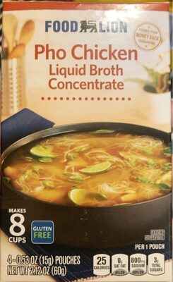 Pho Chicken Liquid Broth Concentrate, Chicken