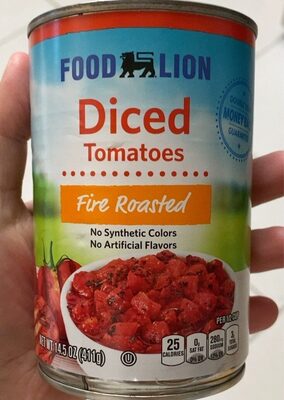 Fire Roasted Diced Tomatoes In Juice, Fire Roasted