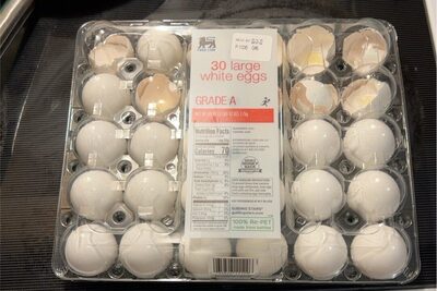 Grade A Large White Eggs