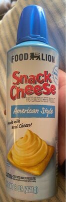 American Style Snack Cheese, American Style