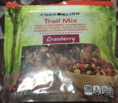 Cranberry Trail Mix Sweetened Dried Cranberries, Golden Raisins, Black Raisins, Almonds & Sunflower Kernels, Cranberry