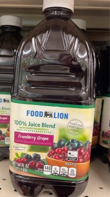 Cranberry Grape 100% Juice Blend, Cranberry Grape