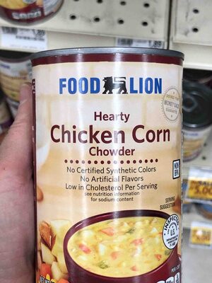 Hearty Chicken Corn Chowder, Hearty Chicken
