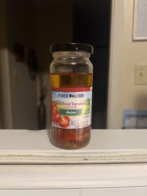 Sun Dried Tomatoes Halves In Olive Oil, Olive Oil