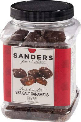 Sanders, Dark Chocolate Sea Salt Caramels