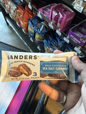 Milk Chocolate, Sea Salt Caramels