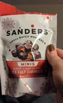 Sea Salt Caramels Dark Chocolate, Sea Salt Caramels