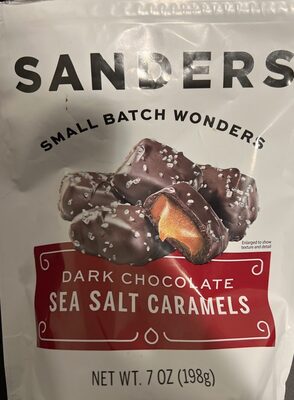 Sea Salt Caramels Dark Chocolate, Sea Salt Caramels