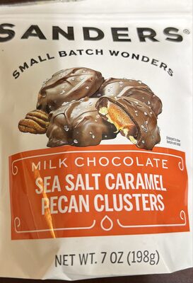Pecan Caramel Clusters Milk Chocolate, Pecan Caramel