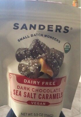 Dark Chocolate Sea Salt Caramels, Dark Chocolate Sea Salt
