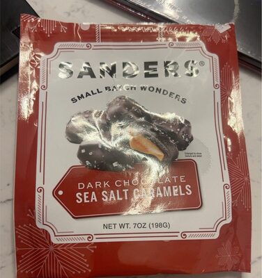 Sea Salt Caramels Dark Chocolate, Sea Salt Caramels