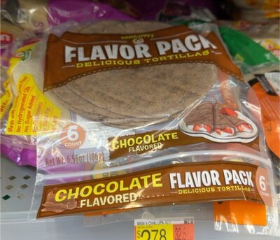 Chocolate Delicious Tortillas, Chocolate