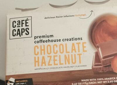 Chocolate Hazelnut With Chocolate Bit Inclusions Coffee, Chocolate Hazelnut