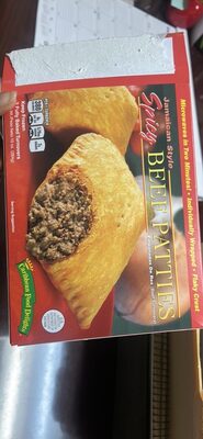 Spicy Jamaican Style Beef Patties, Spicy