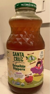Grape White Grape, Apple, Zucchini And Concord Grape Juice Sensible Sippers, Grape