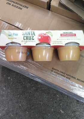 Santa Cruz Organic Apple Sauce, 4 Oz, 6 Count