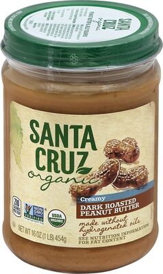 Organic Creamy Dark Roasted Peanut Butter