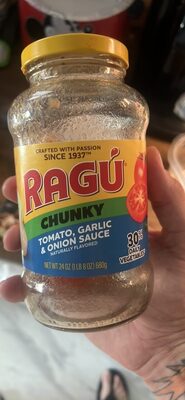 Chunky Tomato Garlic & Onion Sauce, Tomato, Garlic & Onion