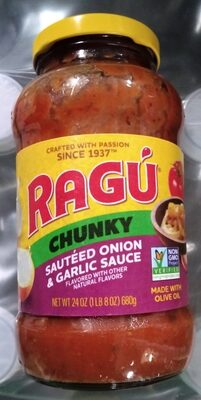 Chunky Sauted Onion & Garlic Sauce, Sauted Onion & Garlic