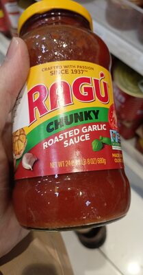 Chunky Roasted Garlic Sauce, Roasted Garlic