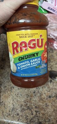Chunky Tomato, Garlic & Onion Sauce