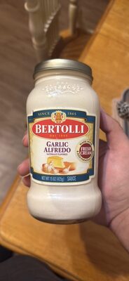 Garlic Alfredo With Aged Parmesan Cheese Sauce, Garlic Alfredo