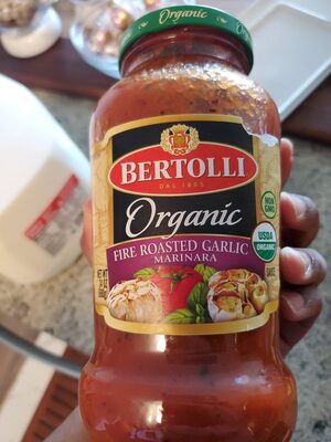 Organic Fire Roasted Garlic Marinara Sauce