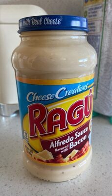 Alfredo Sauce Flavored With Bacon, Bacon