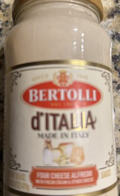 Four Cheese Alfredo With Cream & Other Cheese D'Italia Sauce, Four Cheese Alfredo