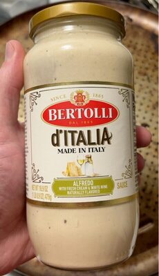 Alfredo With Fresh Cream & White Wine D'Italia Sauce, Alfredo