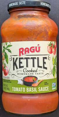 Tomato Basil Kettle Cooked Sauce, Tomato Basil