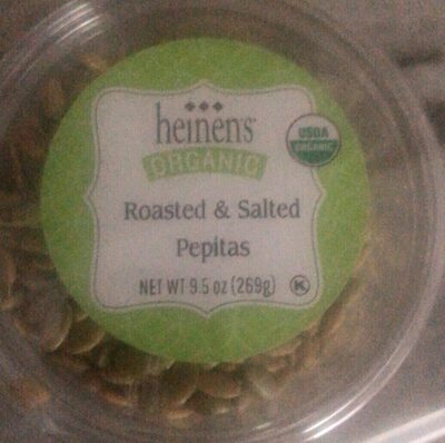Salted Organic Pepitas, Salted