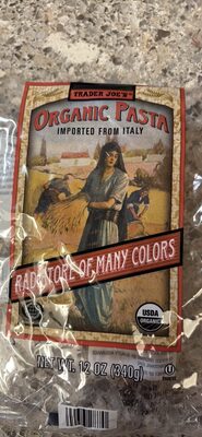 Trader Joe's, Vegetable Radiatore Organic Pasta