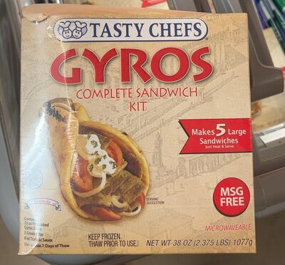 Gyros Complete Sandwich Kit
