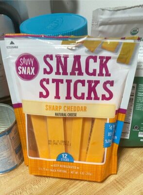 Sharp Cheddar Snack Sticks, Sharp Cheddar