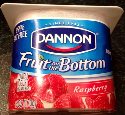 Dannon, Lowfat Yogurt, Raspberry, Raspberry