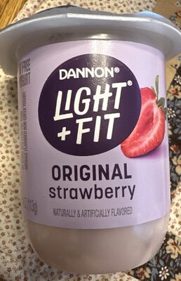 Original Strawberry Peach Nonfat Yogurt, Strawberry Peach