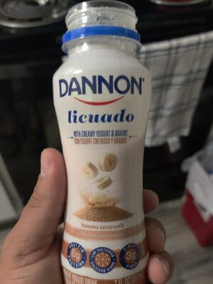 Banana Amaranth Nonfat Yogurt Drink, Banana; Amaranth
